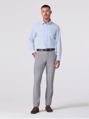 Mizzen+Main Helmsman Slim Gray Chino Pants Men’s Size 36x30